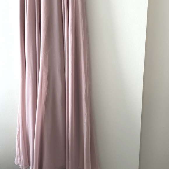 BHLDN Jenny Yoo Inesse Dress in Whipped Apricot - Picture 10 of 16